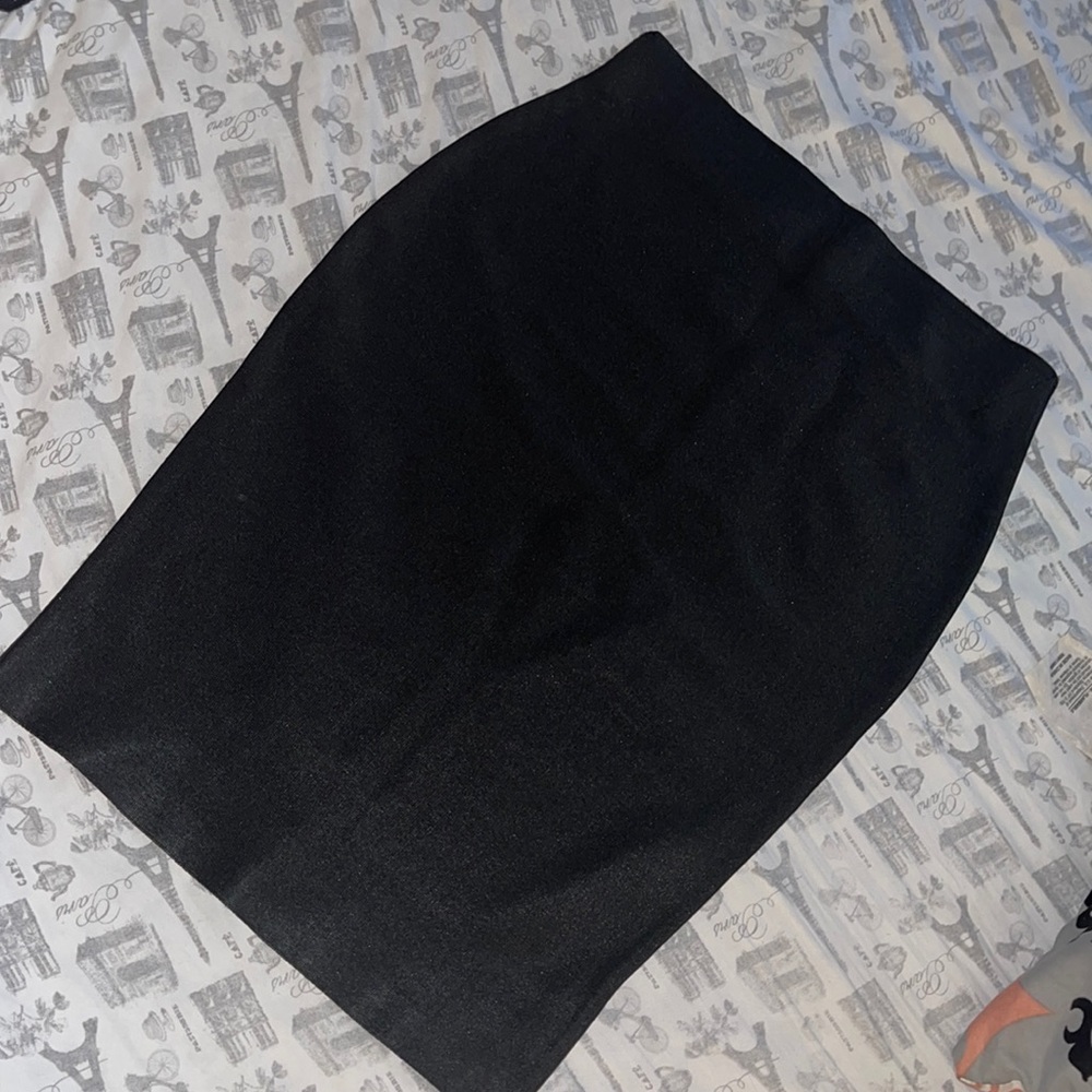 Midi skirt black